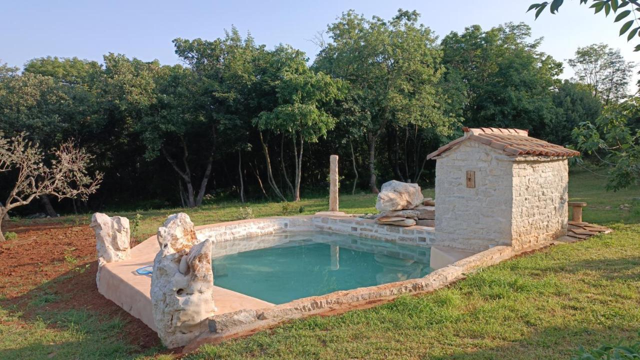Cottage al Merlo Olivo Buje Esterno foto